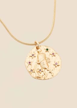 ZODIAC SIGN NECKLACE 251 - Aquarius