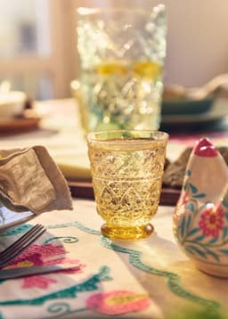 BOMBAY GLASS S - AMBER