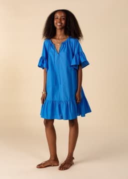SIMA DRESS - BLUE