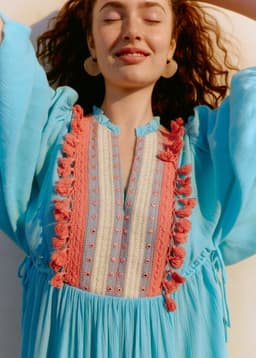 VERA TUNIC - Turqouise