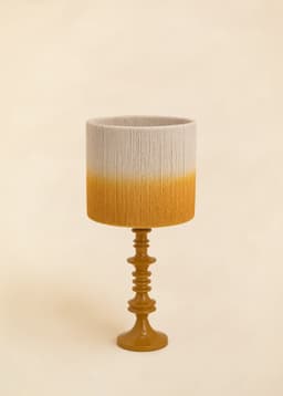 TAZI TABLE LAMP - MUSTARD