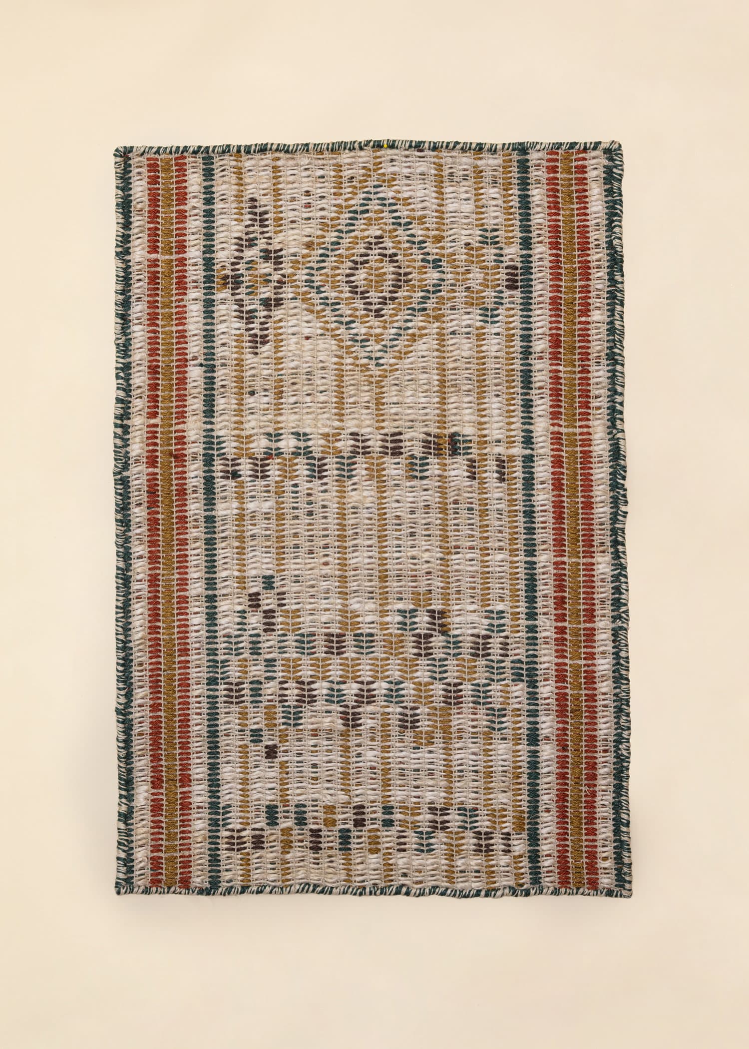 Jute Vendbart juteteppe 60x90 cm - Blå 1 - Indiska