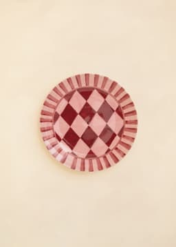 HARLEQUIN ASSIETTE - PINK