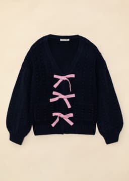 CHERYL CARDIGAN - NAVY