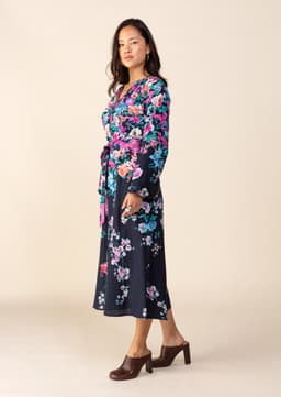 CORINE DRESS - NAVY