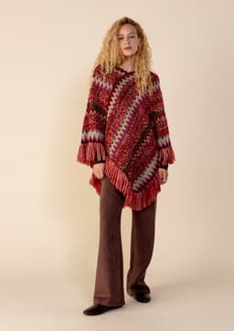KATARINA PONCHO - RED