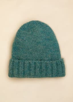 CARA BEANIE - TURQUOISE