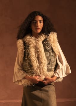GIANNA VEST - GREEN