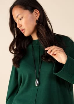 LAURA SWEATER - DKGREEN