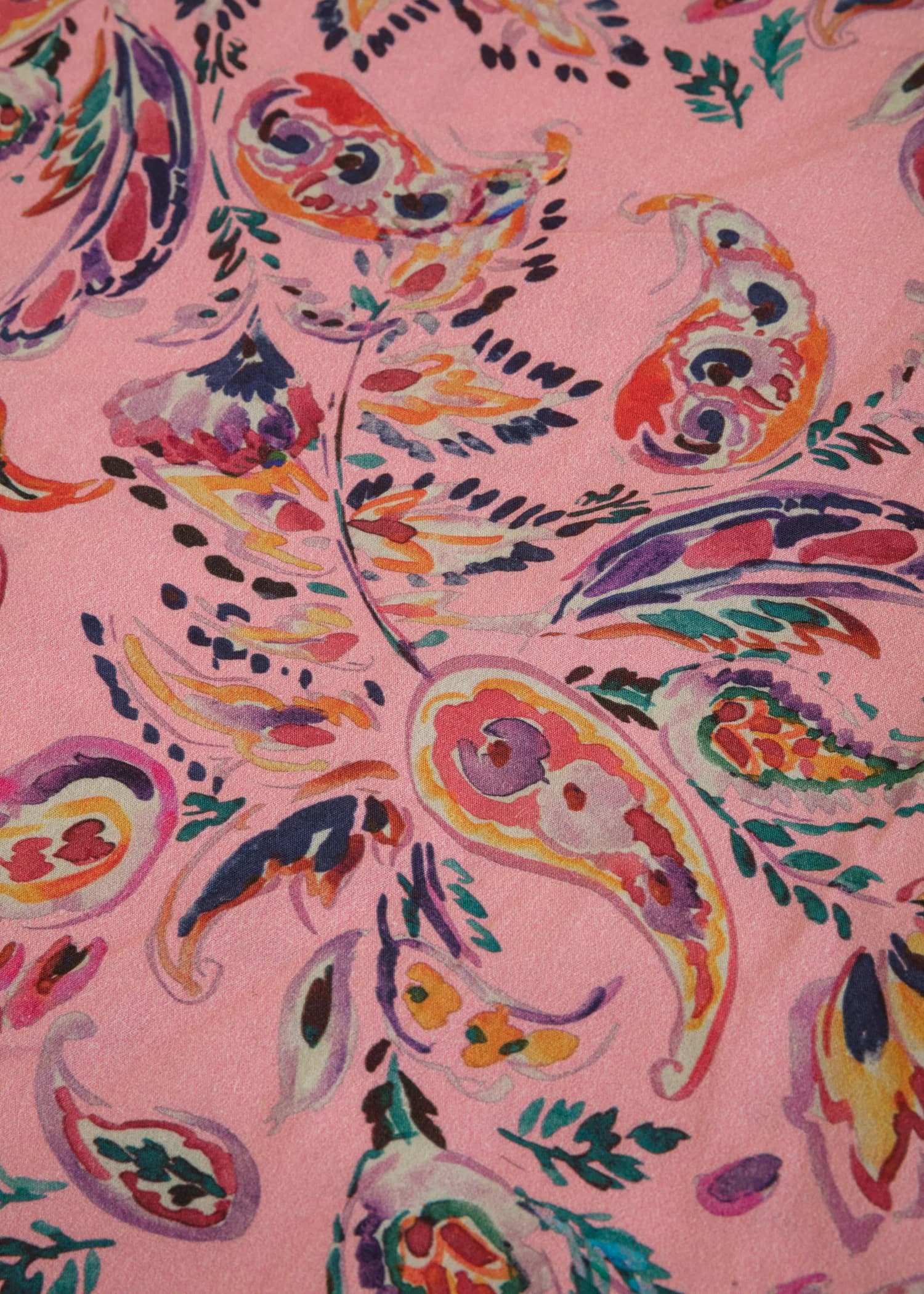 D.Cover Paisley mønstre paslakan 150x200 CM - Rosa 3 - Indiska