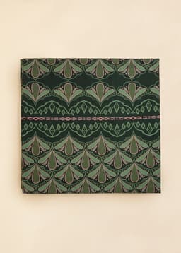 Greta D.Cover Set - Green graphic petal