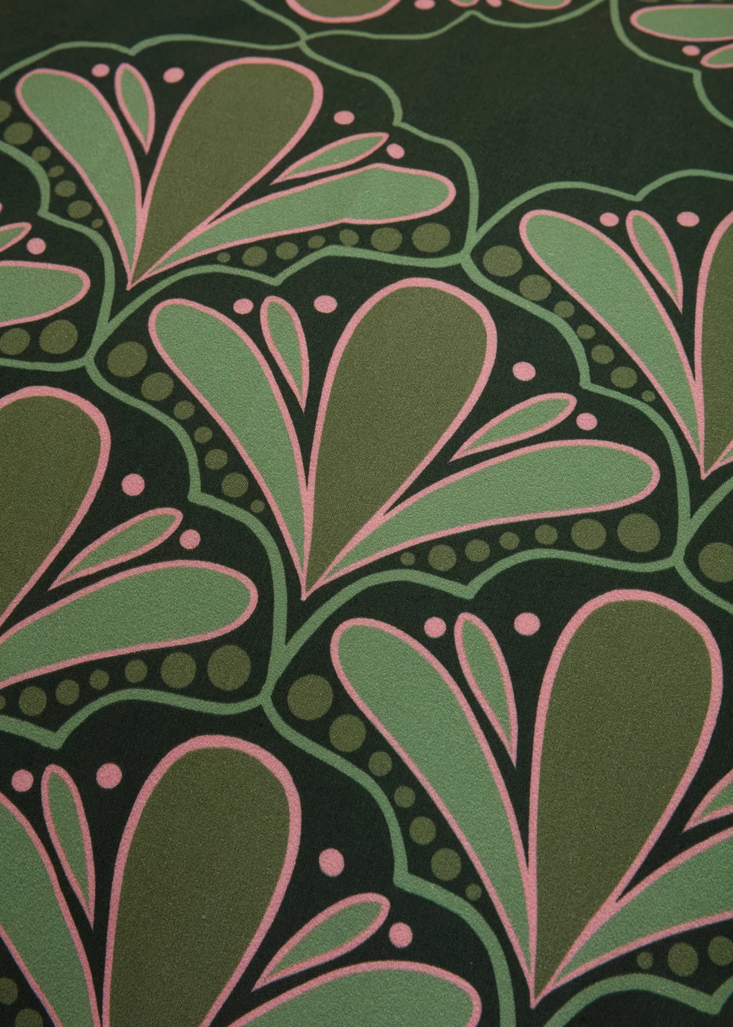 D.Cover Mønstre paslakan 150x240 CM - Grønn 5 - Indiska