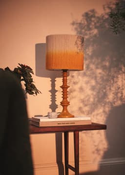 TAZI TABLE LAMP - MUSTARD