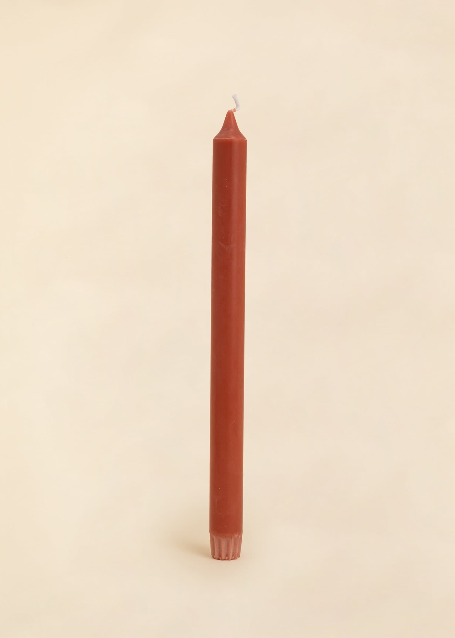 CLASSIC Svanenmärkt stearinljus - Brun 1 - Indiska