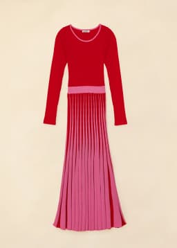 VIKI LS DRESS - RED