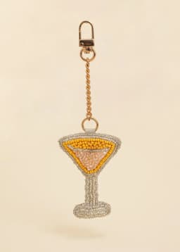 Cocktail Bag Charm - SILVER