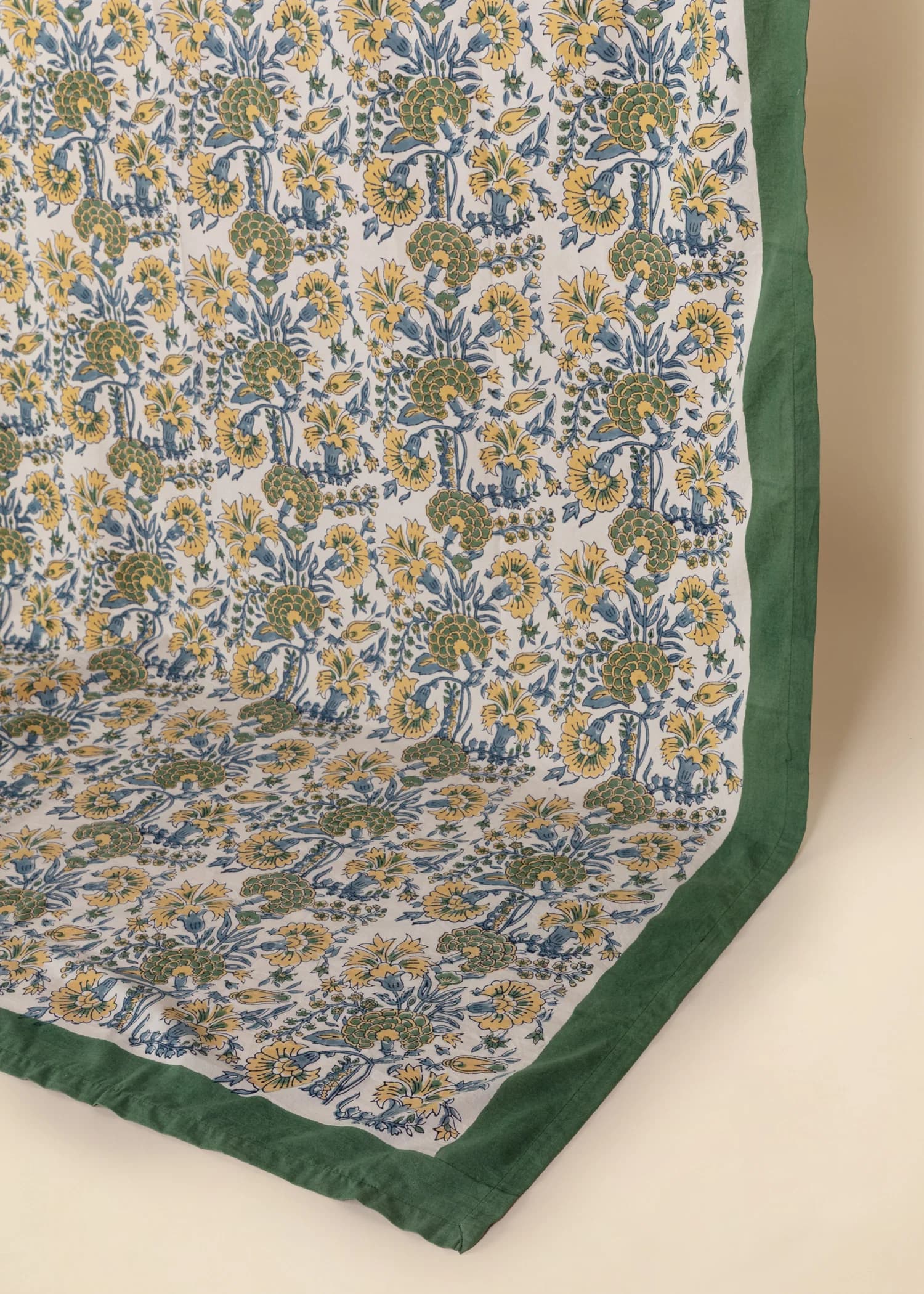 Viny Pöytäliina + tote bag - Sininen 4 - Indiska