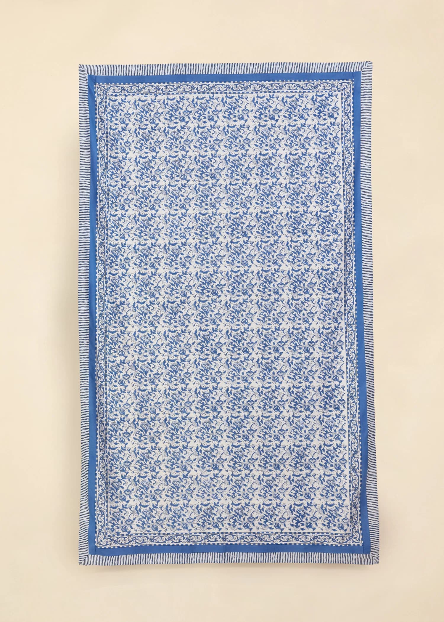 Viny Pöytäliina + tote bag - Sininen 1 - Indiska