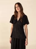 LAURA BLOUSE - BLACK
