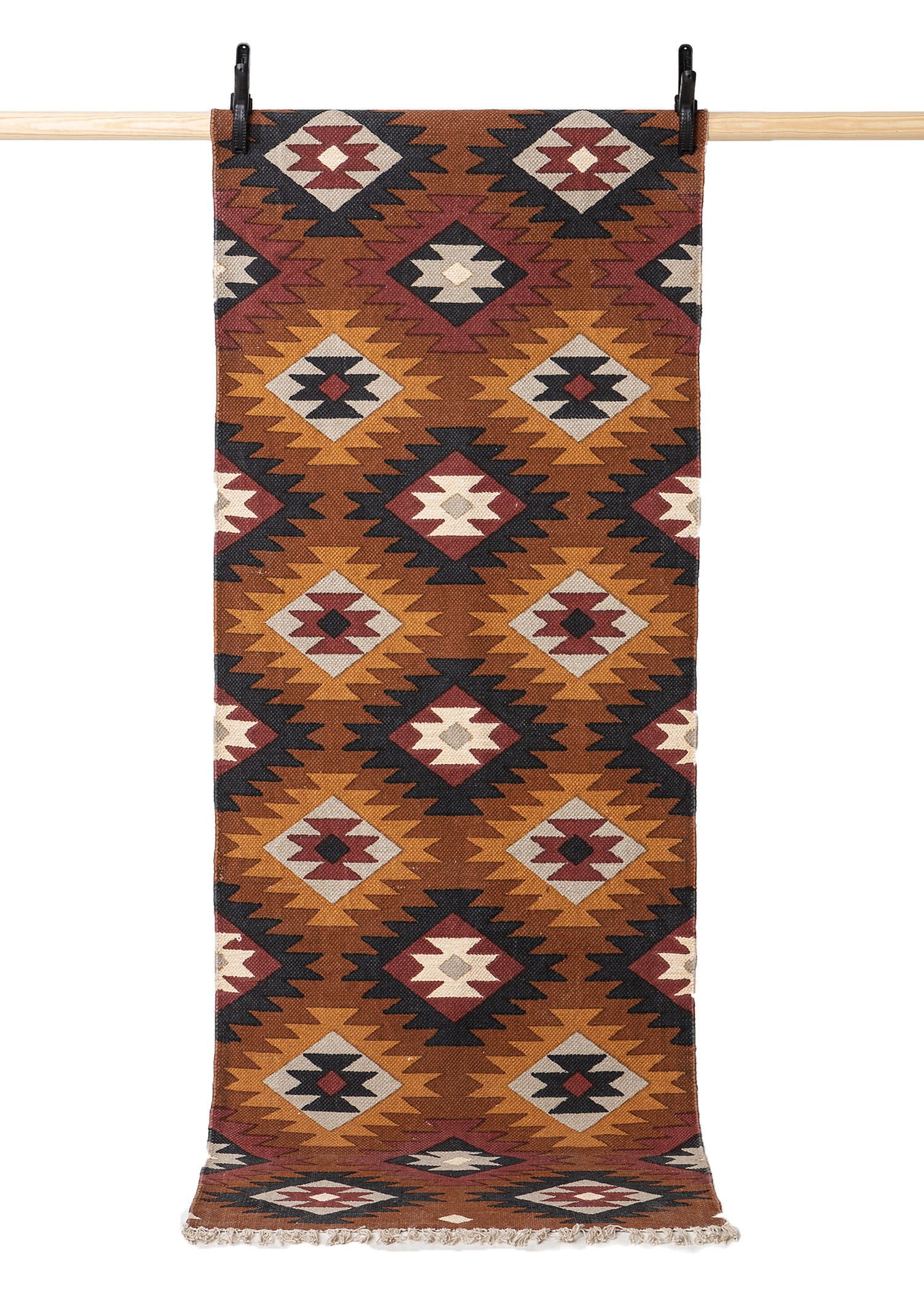 MELI Flerfarget bomullteppe 70 x 200 cm - Multi 1 - Indiska