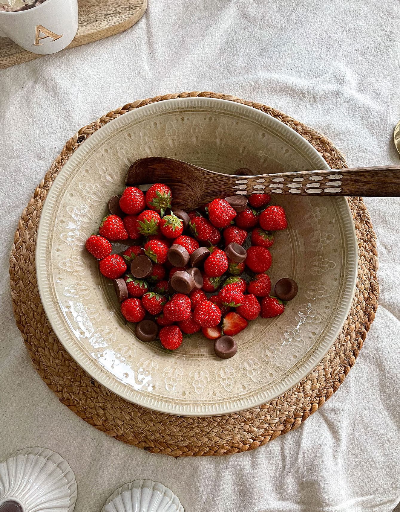 CHENNAI Suuri kulho, kivitavaraa - Beige 3 - Indiska