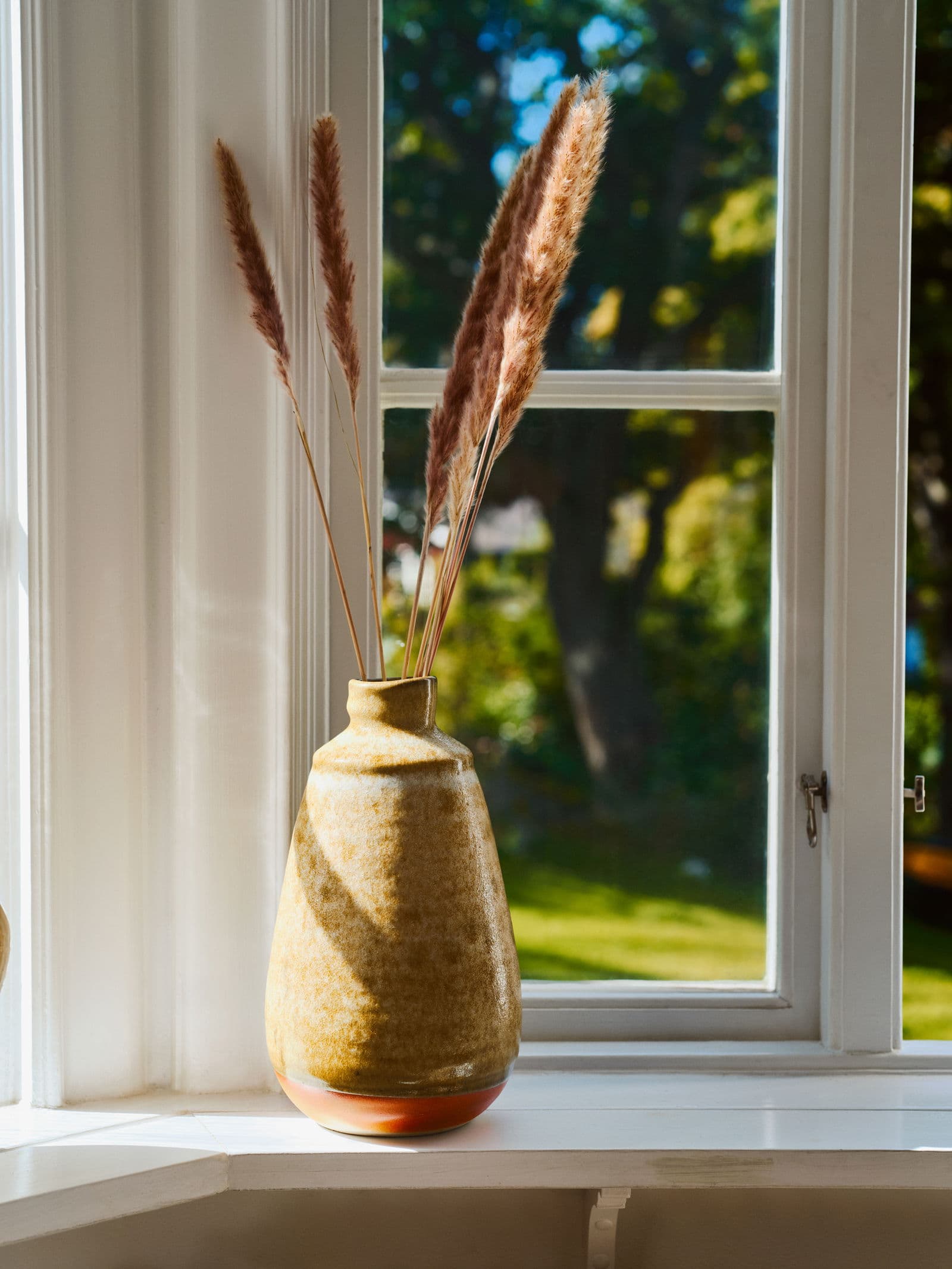 ESHA Tall stoneware vase - Vihreä 1 - Indiska