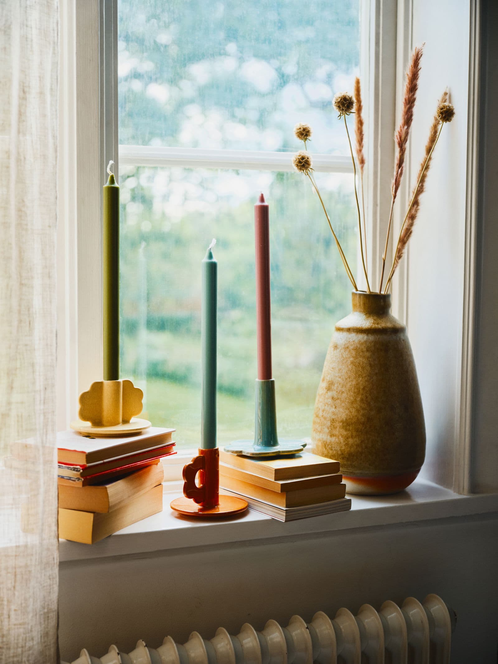 ESHA Tall stoneware vase - Vihreä 3 - Indiska