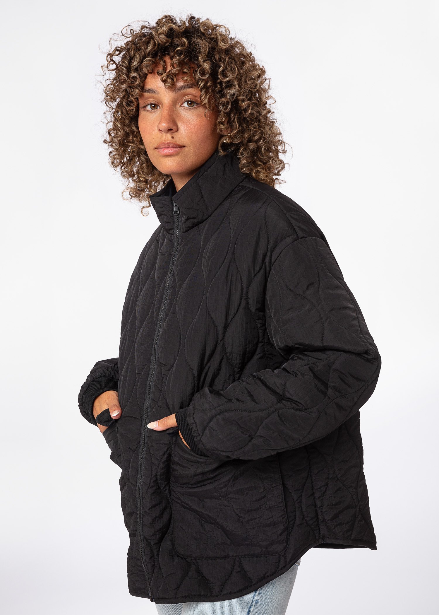 Quilted reversible jacket thumbnail 7