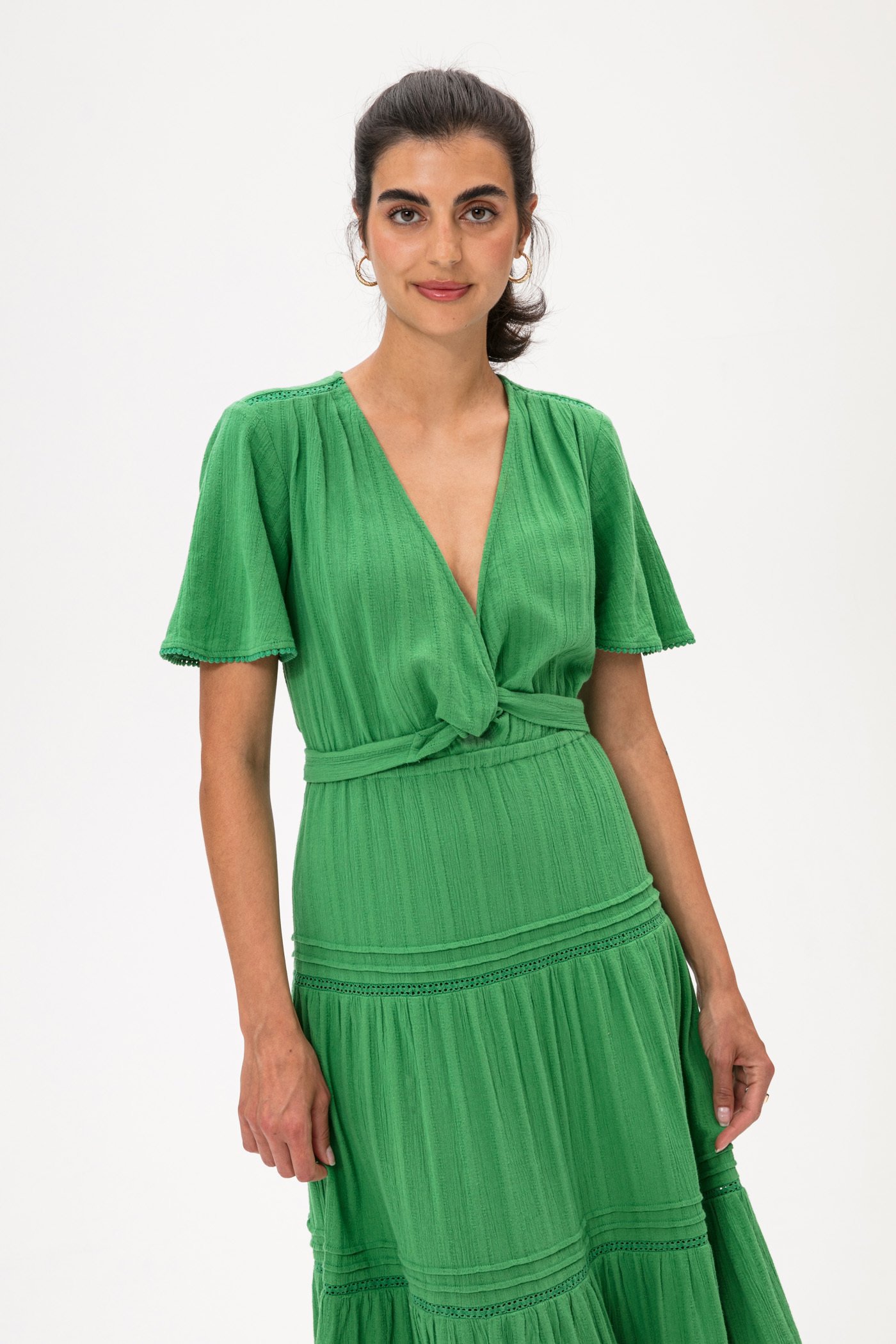 Green midi dress thumbnail 6