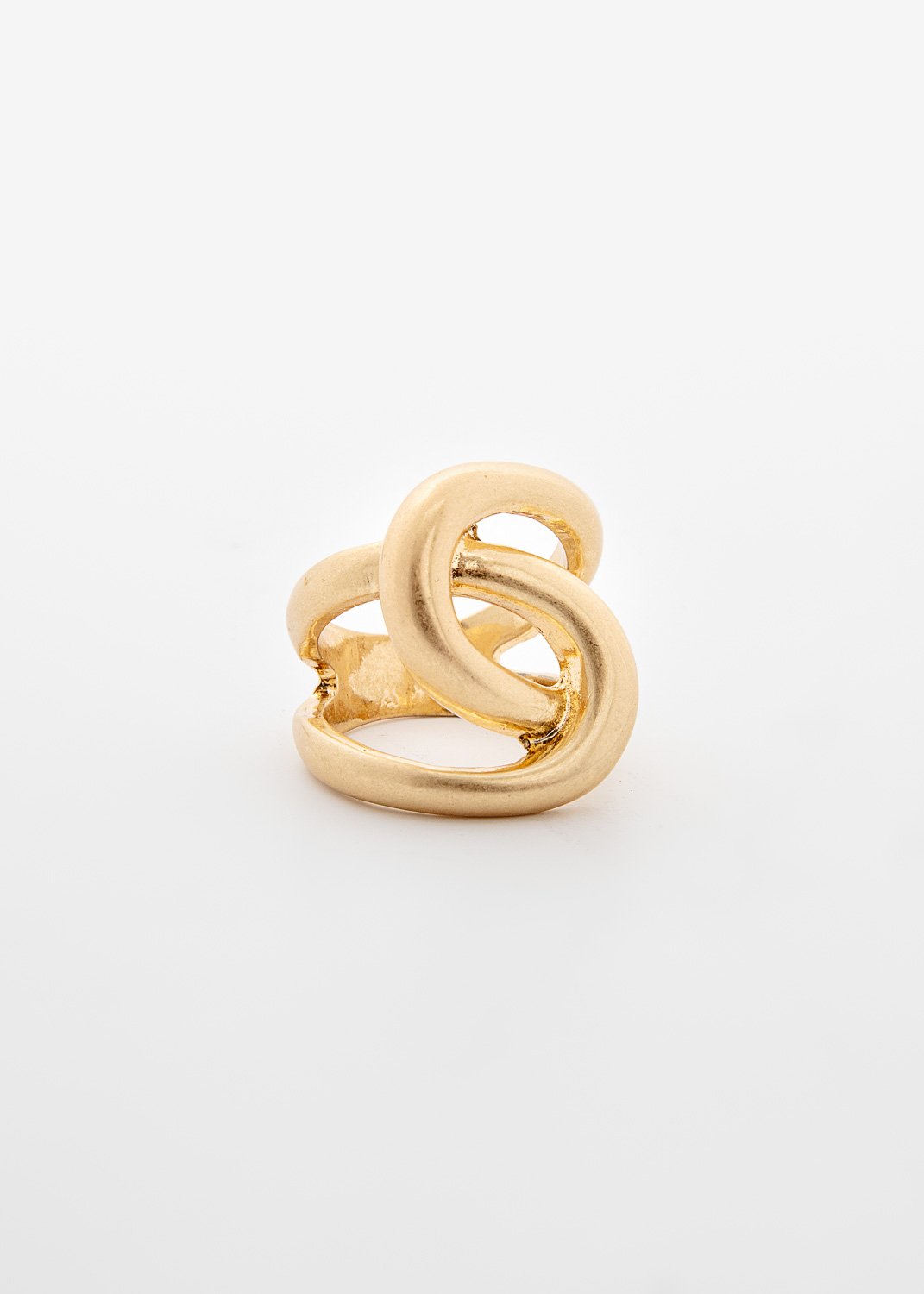 Gold coloured ring