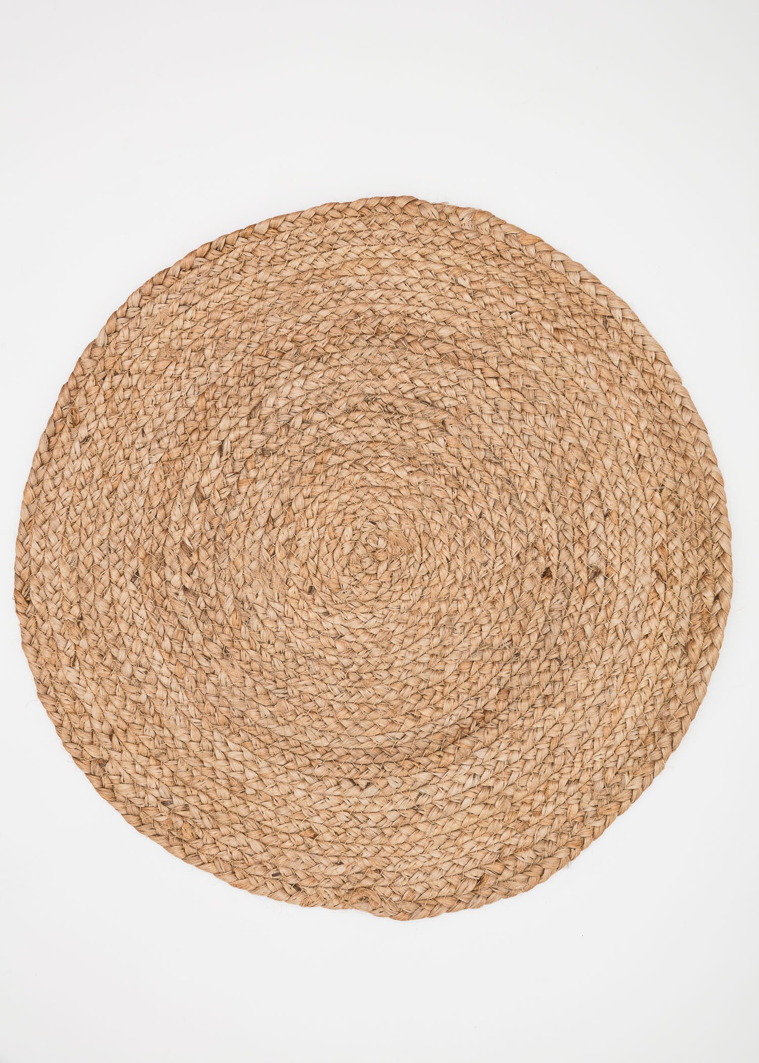 Round jute placemat thumbnail 0