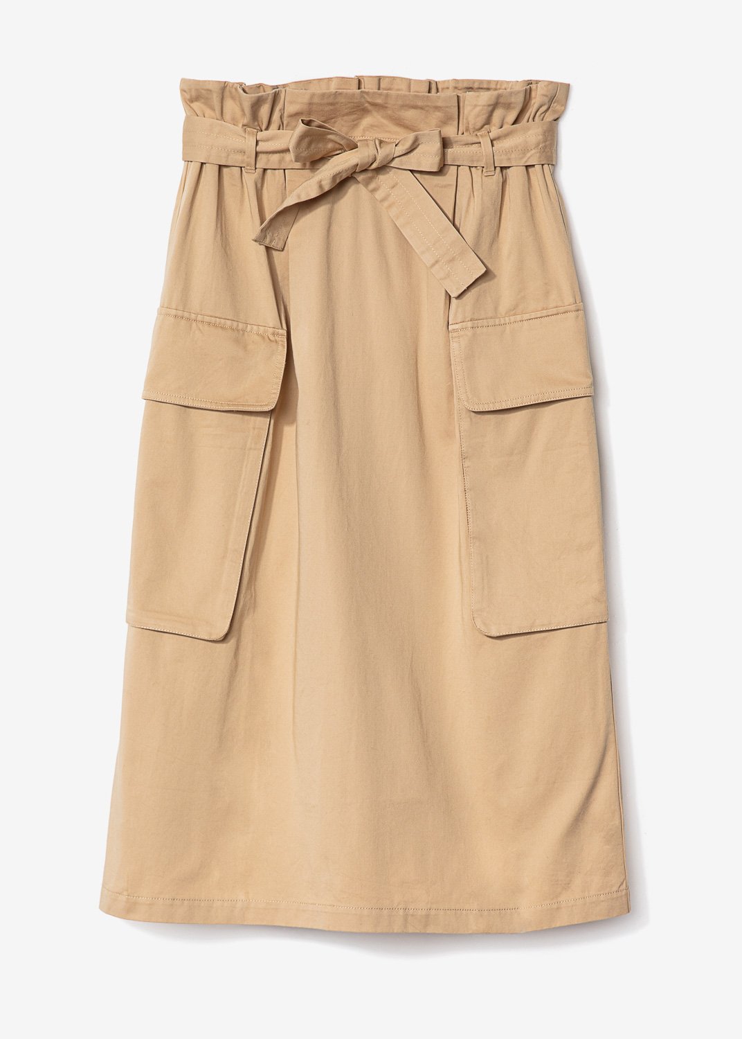 Beige cargo cotton skirt thumbnail 6