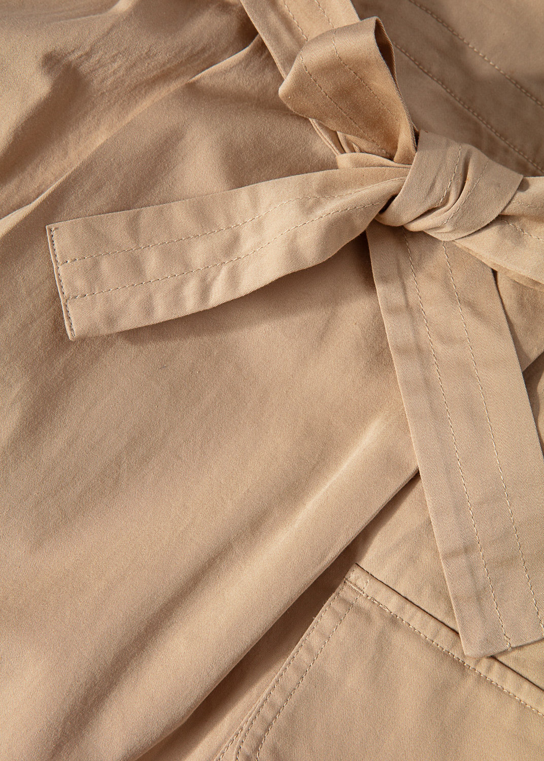 Beige cargo cotton skirt thumbnail 5