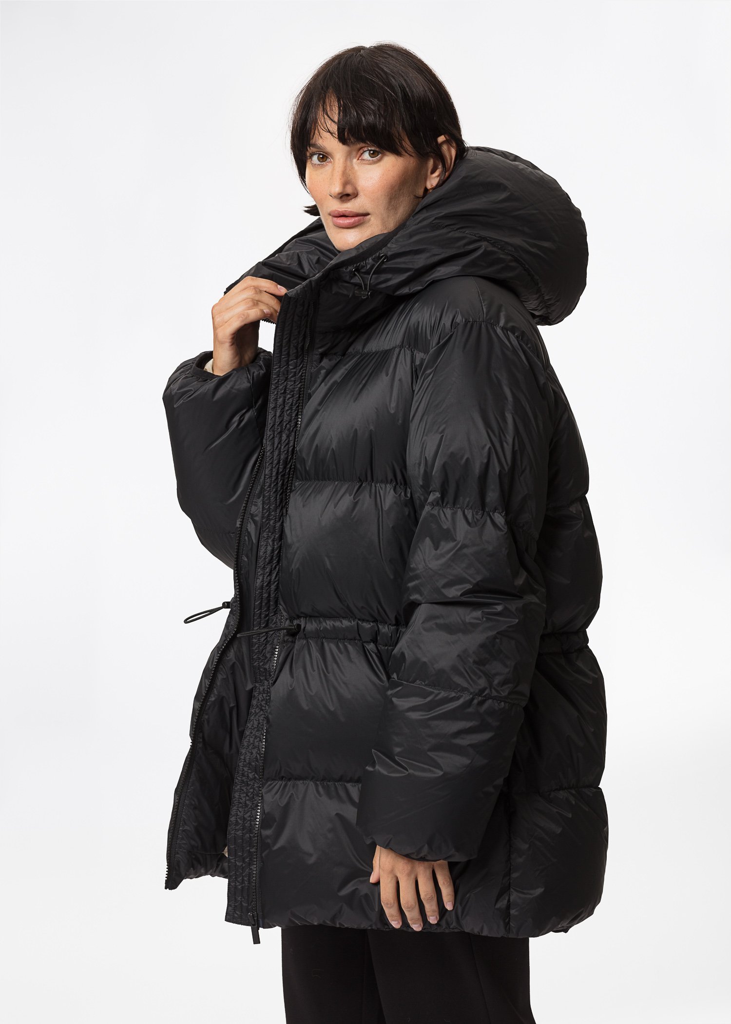 Black down jacket thumbnail 3