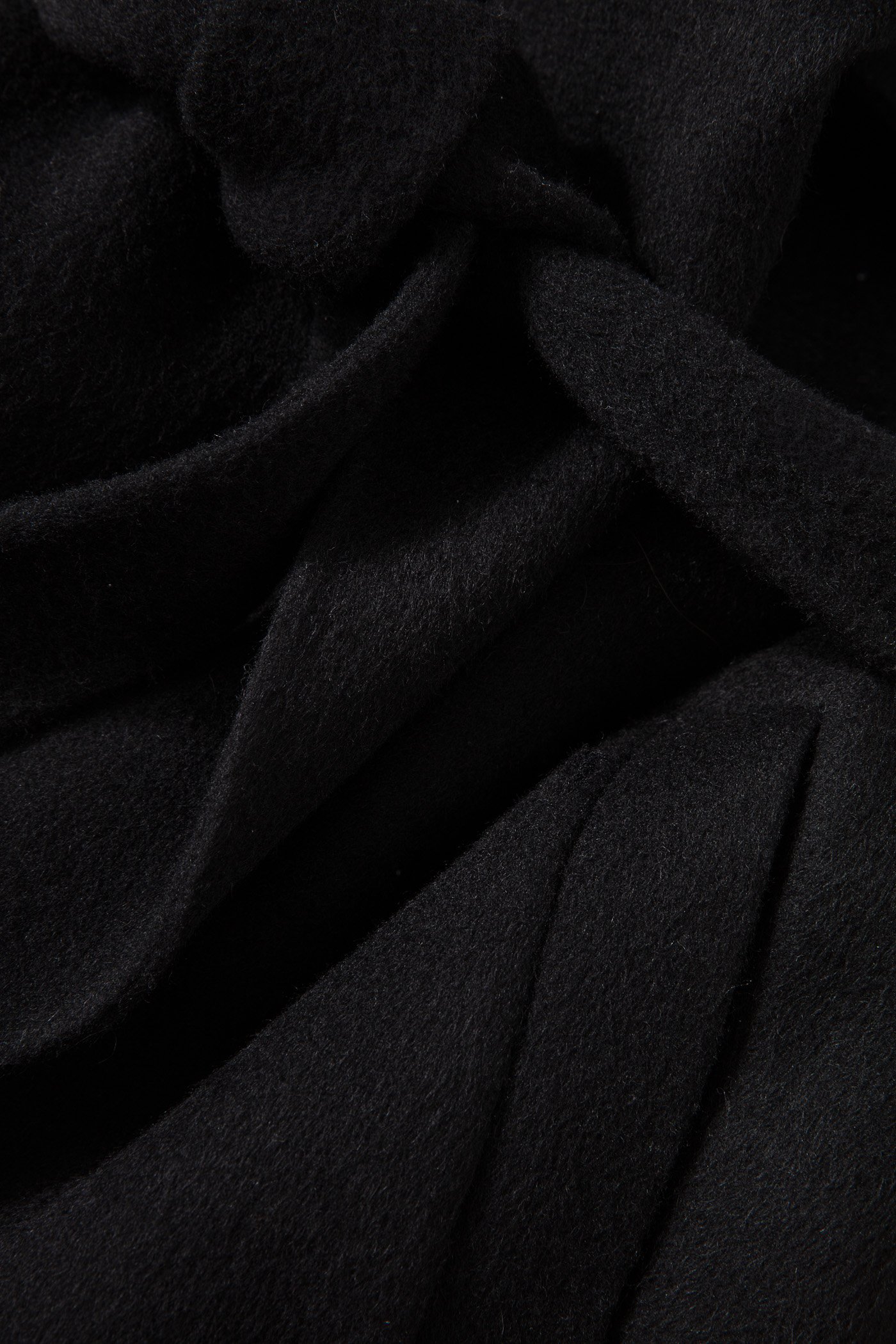 Black wool coat thumbnail 9