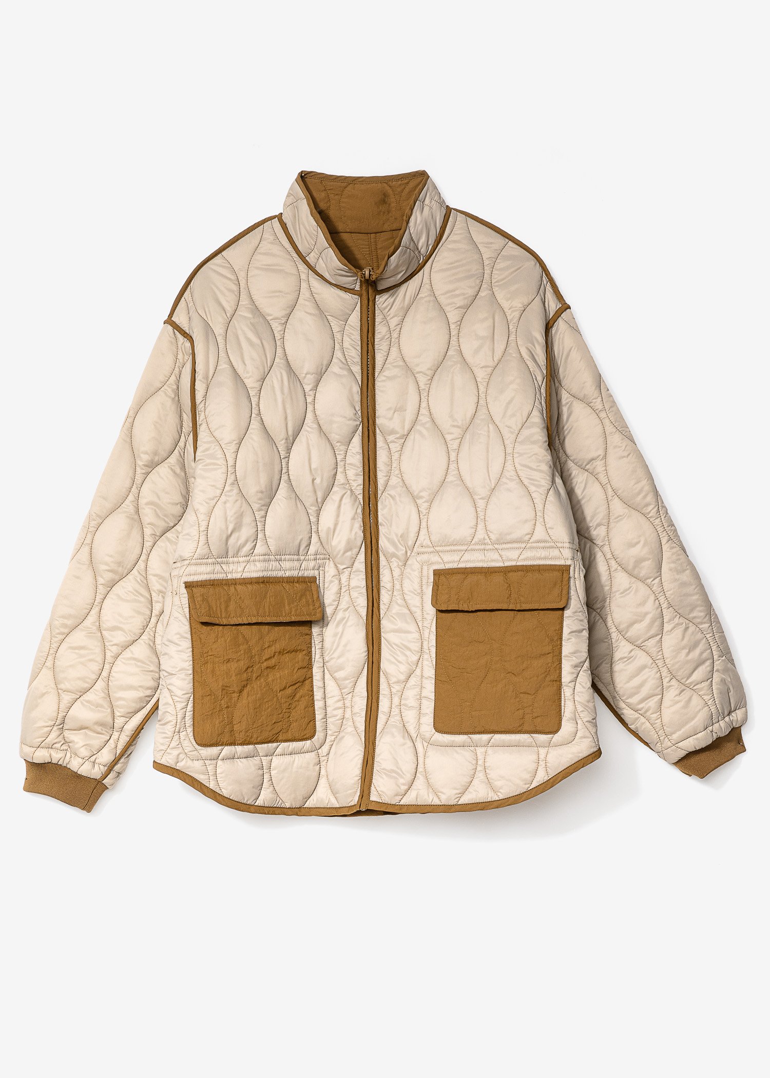 Quilted reversible jacket thumbnail 6