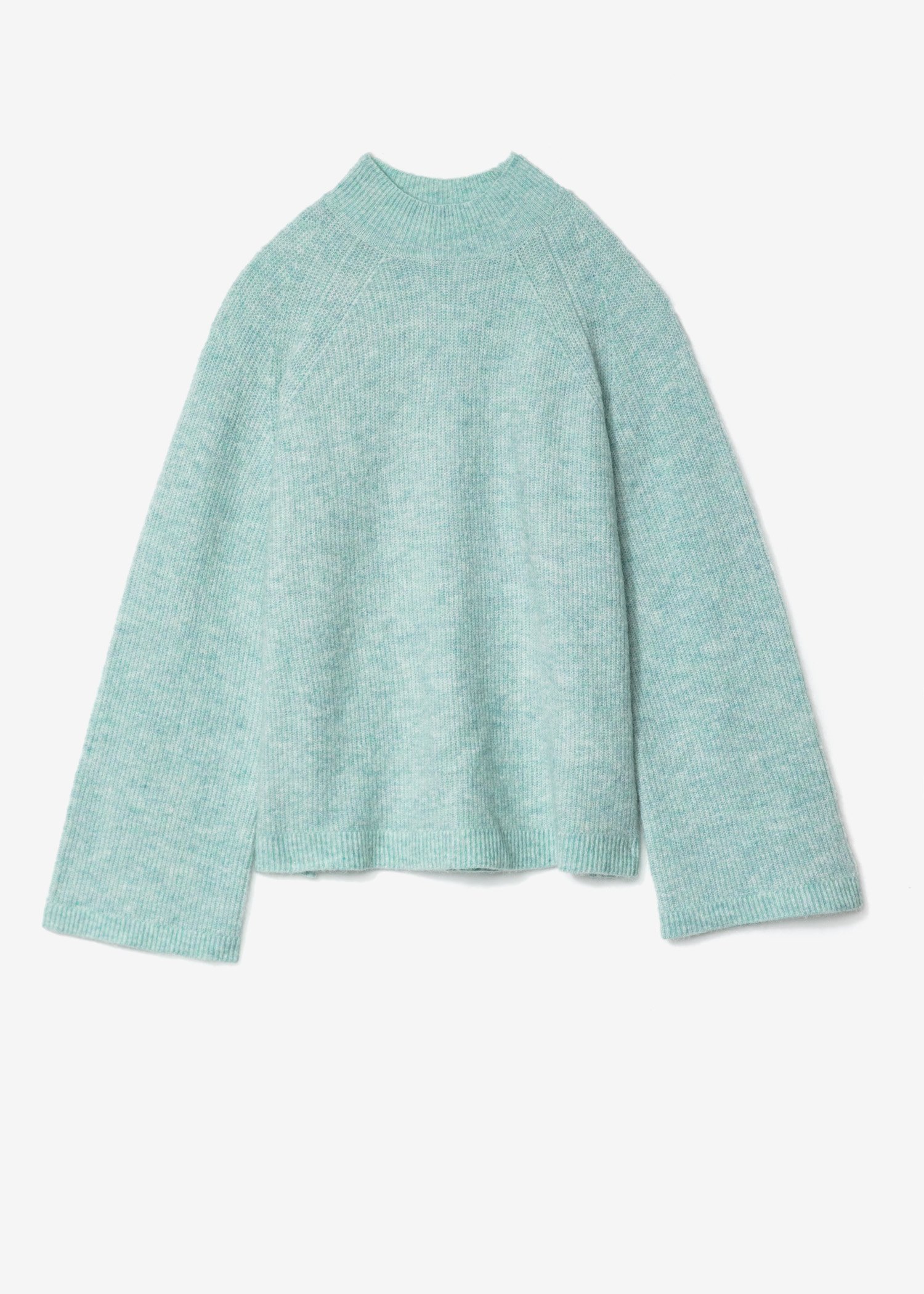 Light blue knitted sweater thumbnail 5