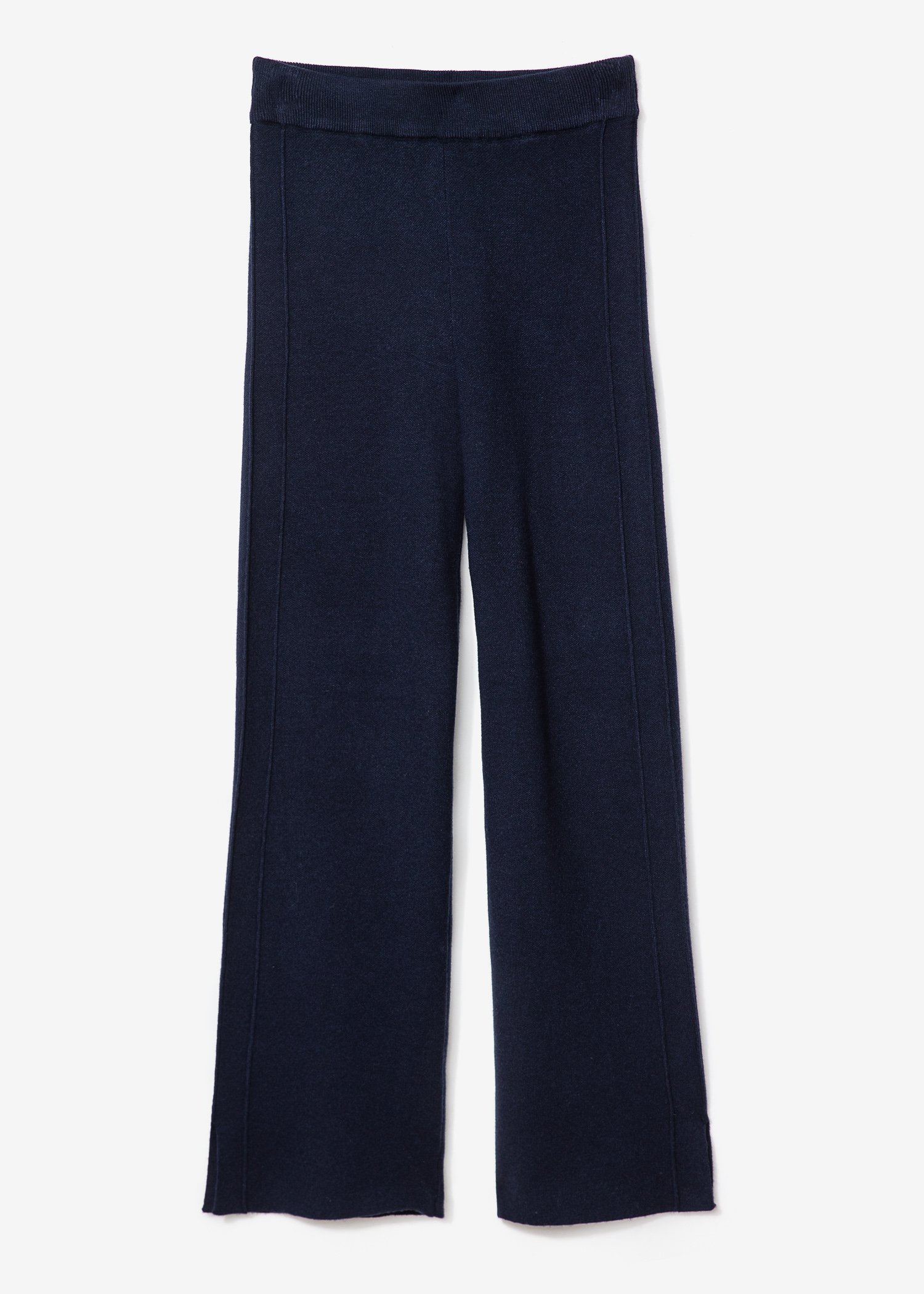 Blue knitted pants thumbnail 6