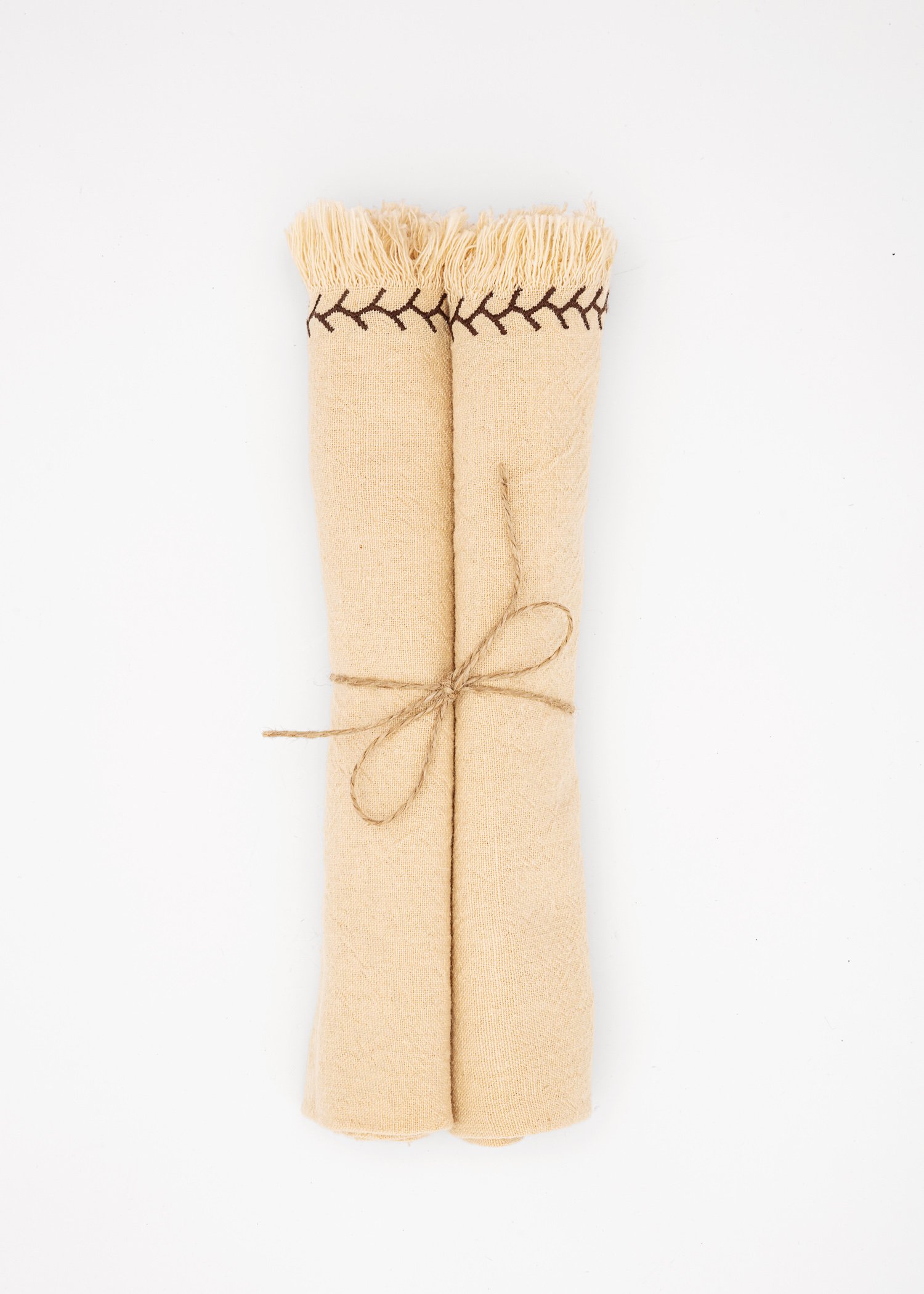 2-pack cotton & linen napkin