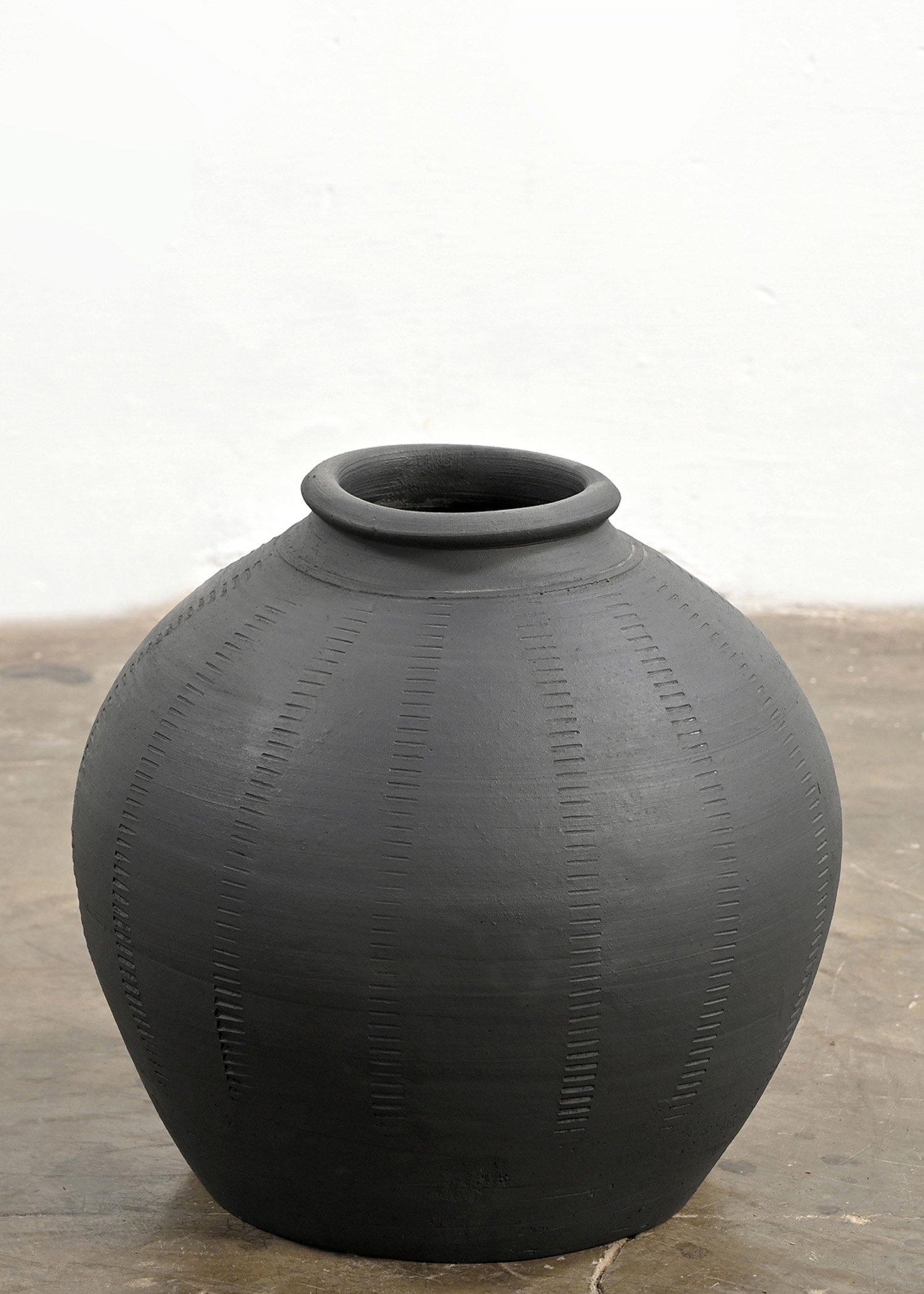 Large terracotta vase